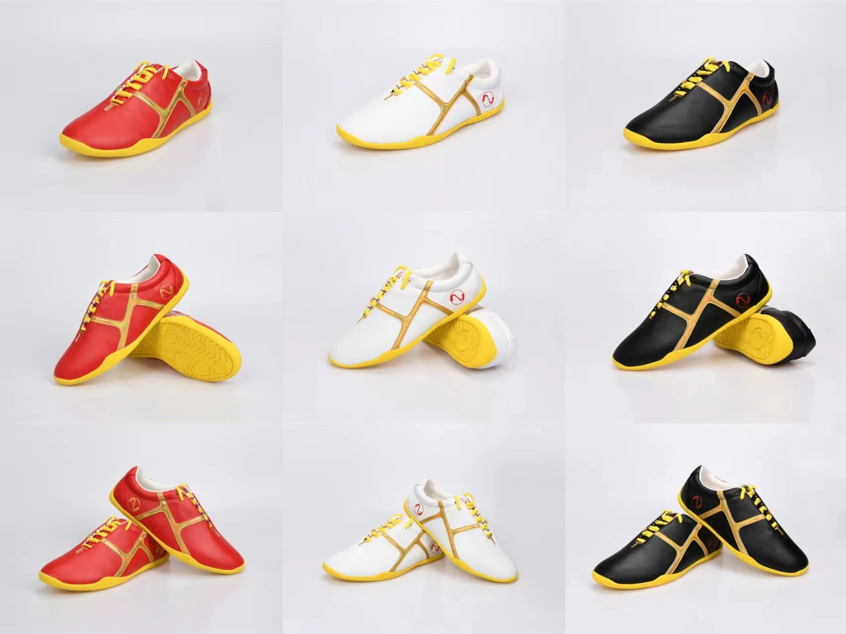 Men Shoes Yellow - Sapatos de competição de artes marciais
