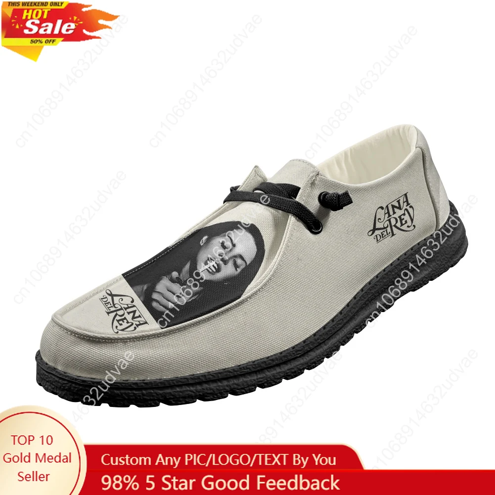 Men Shoes Black - Sapatos Casuais Lana Del Rey para