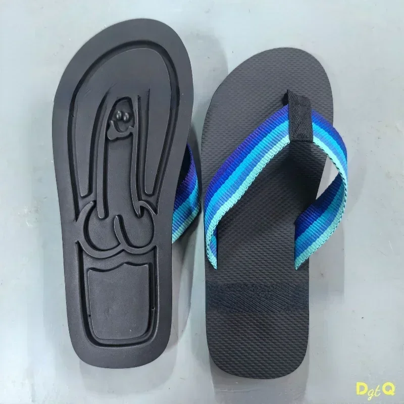 Men Shoes Louboutin - 2025 chinelos de pênis escondidos paródia