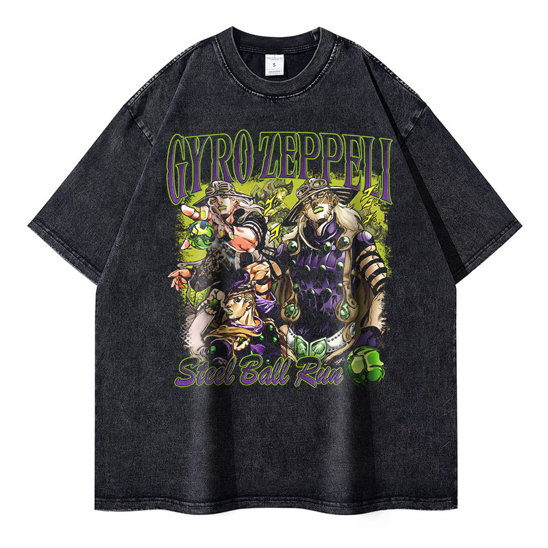 Men Shoes Japan - Bandai anime jojos t camisa vintage