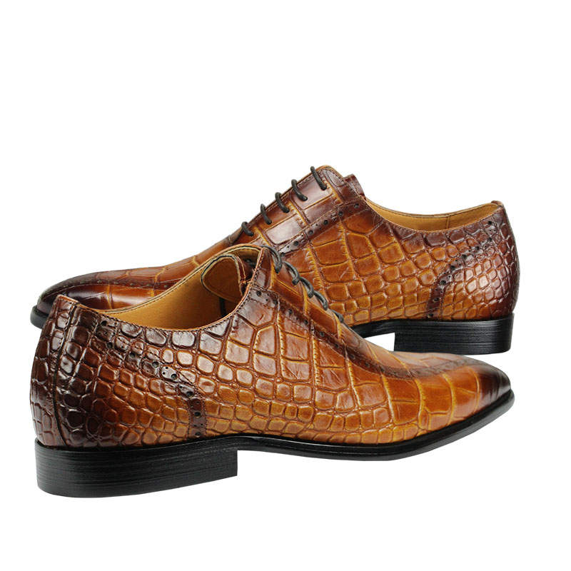 Sapatos masculinos de couro de - Men Shoes Yellow avaliação e preço