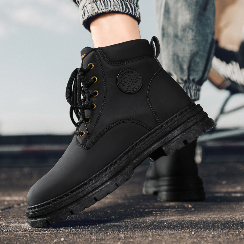 Botas de cano alto masculinas  - Men Shoes Yellow avaliação e preço