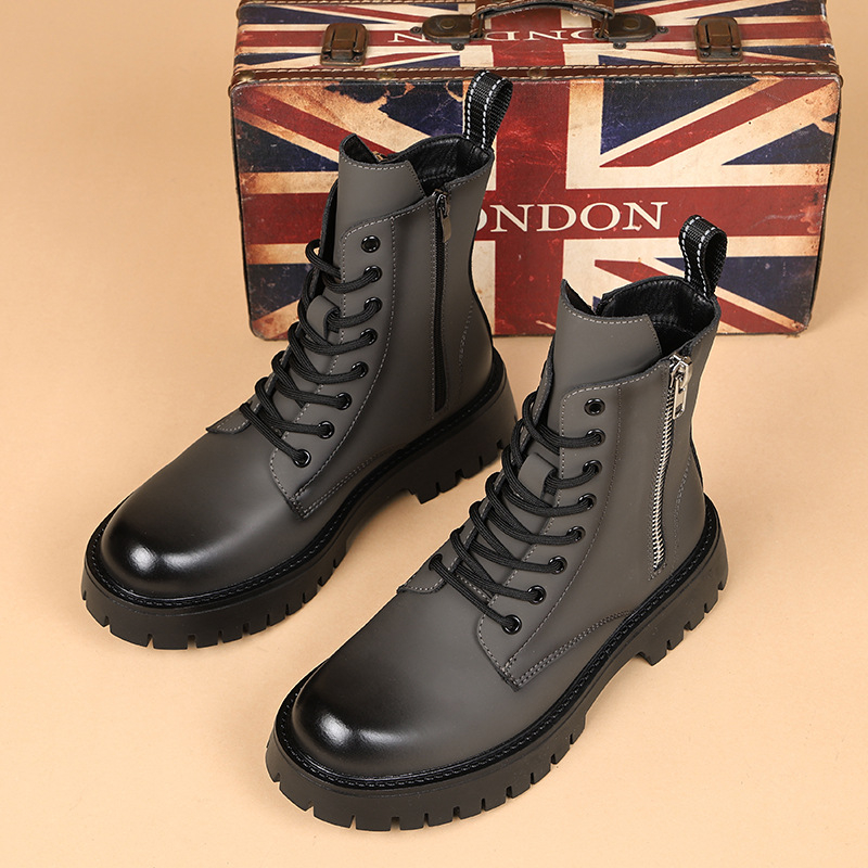 Botas masculinas casuais de ca - Men Shoes Size avaliação e preço