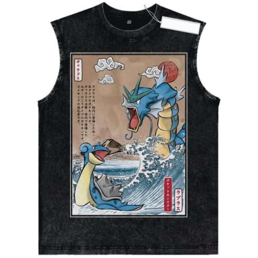 Camiseta Regata Vintage Lavada - Men Shoes Japan avaliação e preço