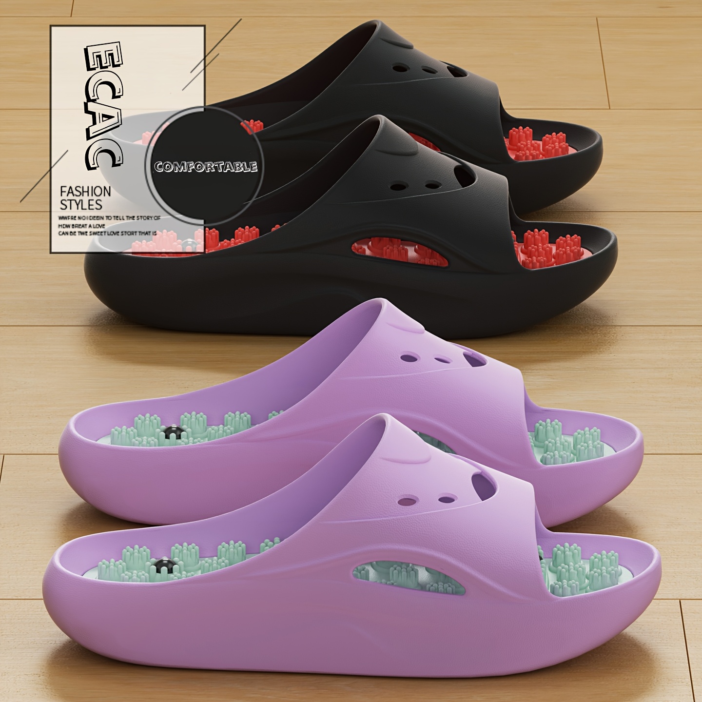 Chinelos de Massagem EVA para  - Men Shoes Size avaliação e preço